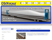 Tablet Screenshot of cgnscale.com